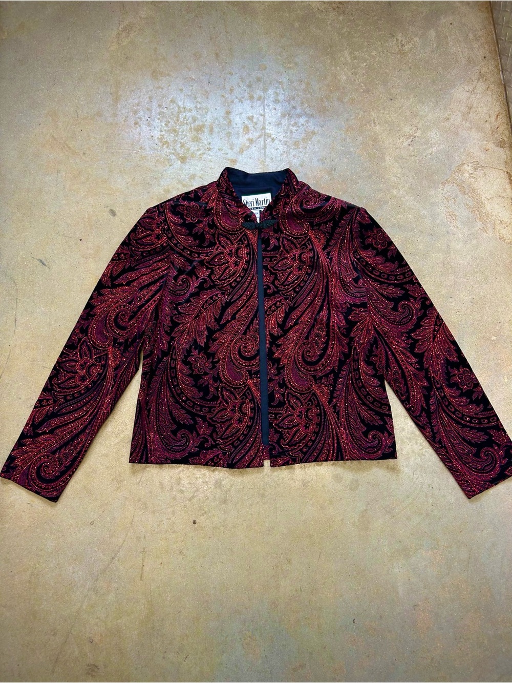 Sheri Martin Glitter Blazer
